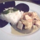 Frango com couve-flor