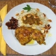 Frango com cebolas