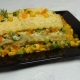 Lasanha Vegetariana ao Creme de Queijos